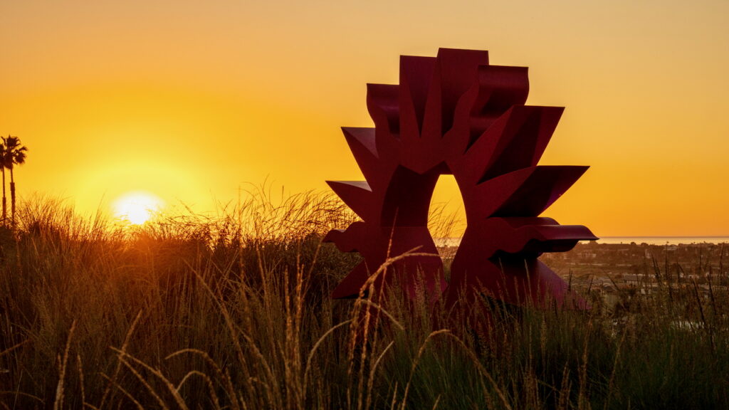 The LMU Spirit Mark, quickly becoming one of my favorite spots to reflect with pride