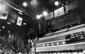 1984 Olympics Weightlifting in Gersten