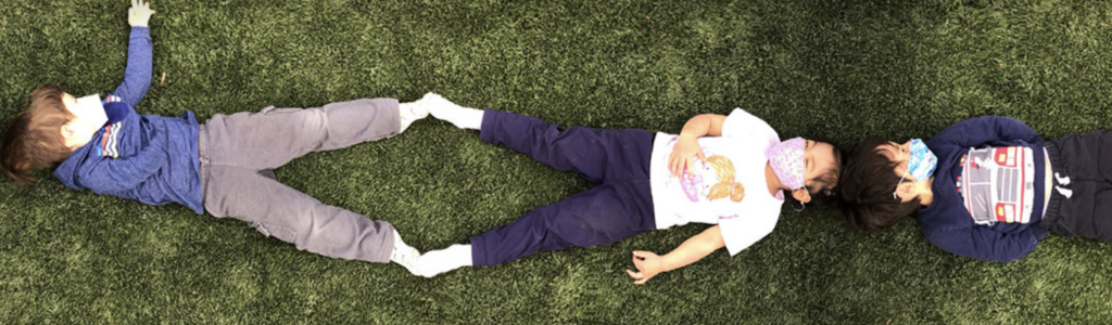 LMUCC Students on Grass