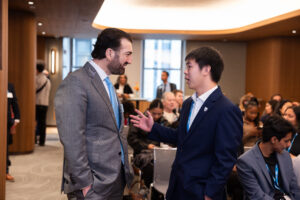 COO Kiralla and Student Koko Leong at NYSE
