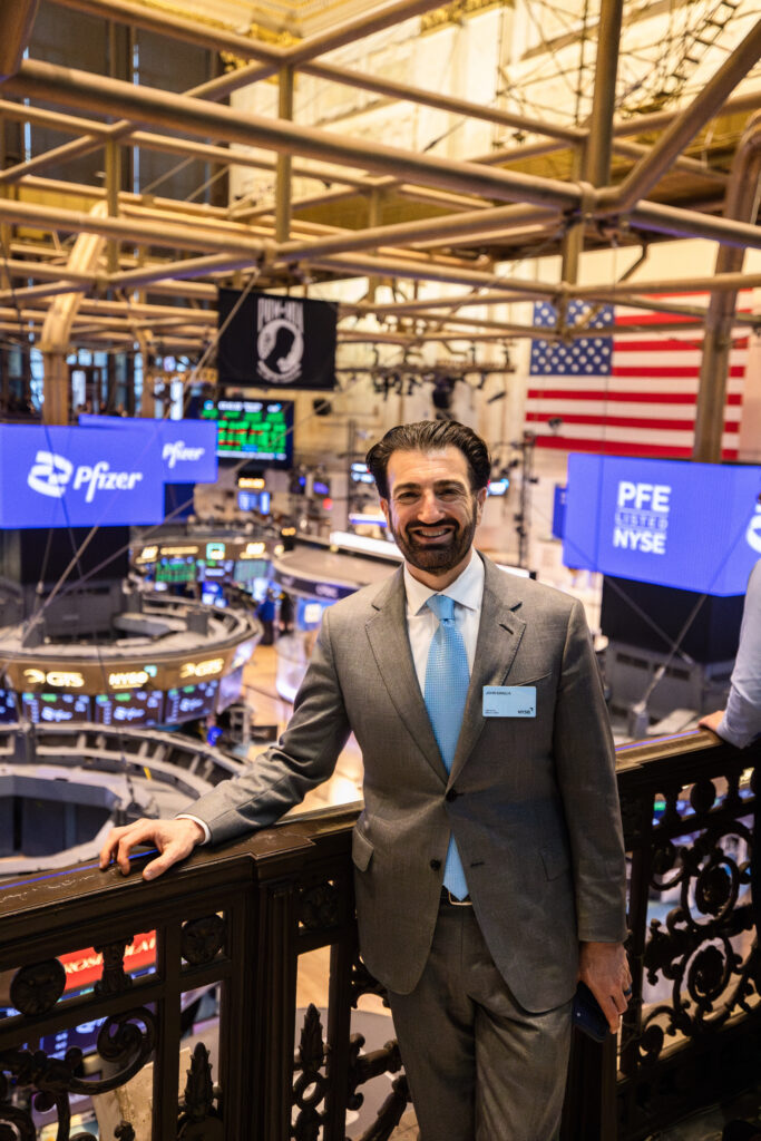 NYSE Trading Floor from Above