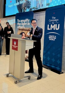 President Poon at NBCUniversal Reception