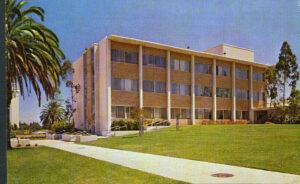 Malone Student Center Postcard, c.1958