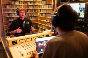 2025 KXLU Studios with DJ's
