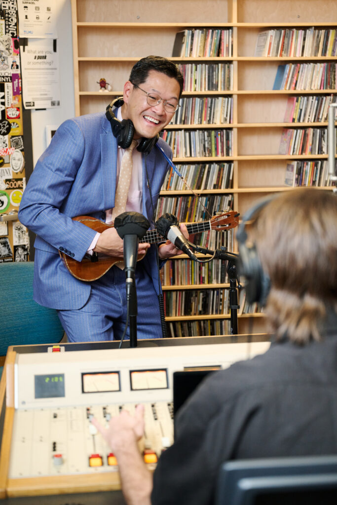 President Poon at KXLU