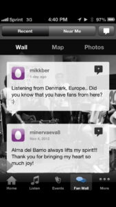 Screenshot of Alma Del Barrio Comments