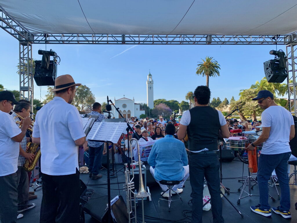 Salsa Fest on Sunken Gardens