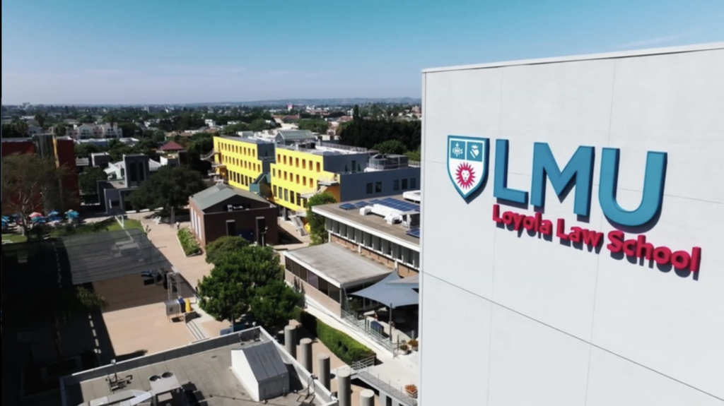 New Exterior Signage at LMU LLS