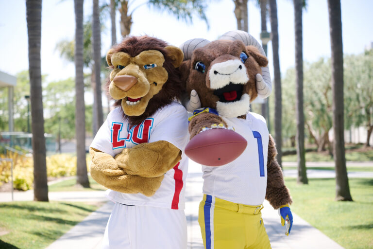 Iggy and Rampage on Campus