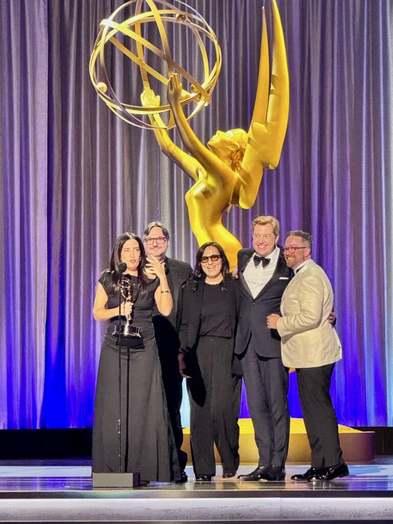 At the 78th Primetime Creative Arts Emmy Awards. Photo courtesy of Kelly Younger.
