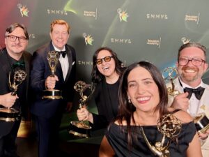 At the 78th Primetime Creative Arts Emmy Awards. Photo courtesy of Kelly Younger.