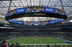 LMU on the SoFi Stadium Oculus
