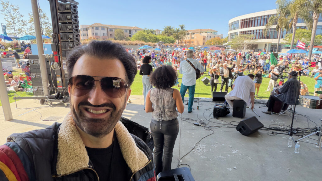 Backstage at Salsa Fest 2025